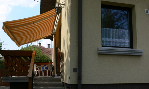 building and terrace | épület terasz | Apartment St. Michael